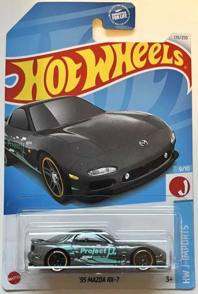 2024 Hot Wheels - '95 Mazda RX-7 - HTF69 - Kroger Exclusive