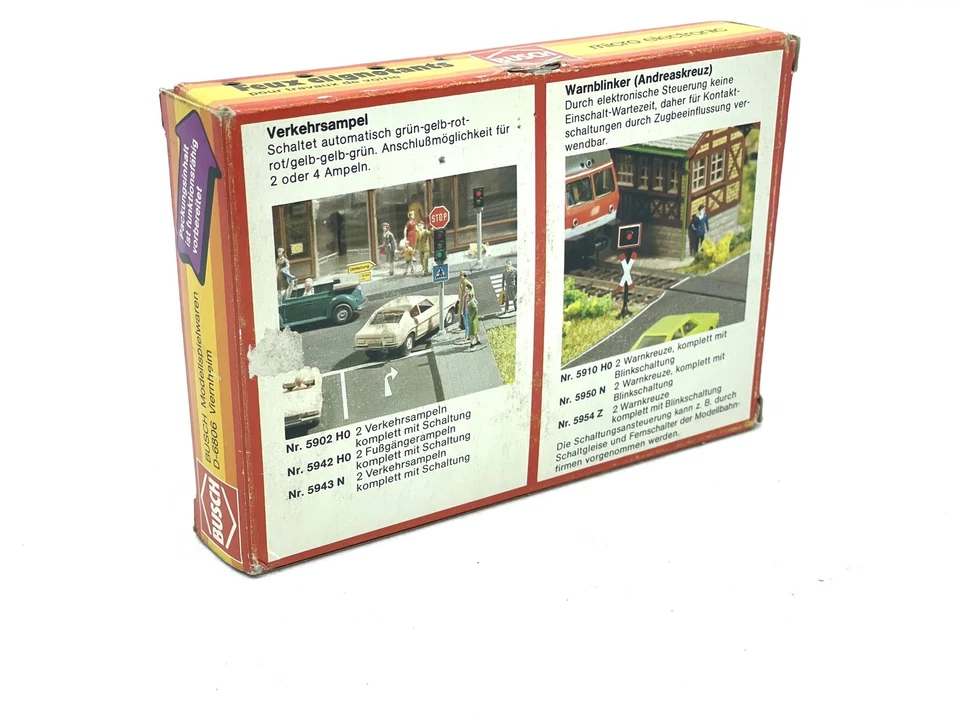 Busch MICRO ELECTRONIC SET 5907 H0 Vintage New Old Stock # HA - Immagine 2 di 2