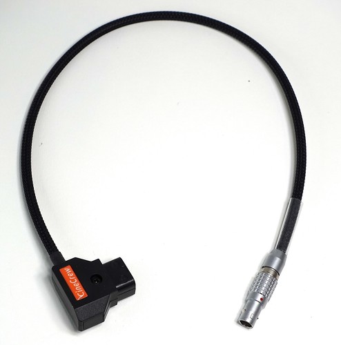 Câble d'alimentation 18" 2 broches 0B Lemo to P pour accessoires d'appareil photo Teradek, SmallHD, - Photo 3 sur 4