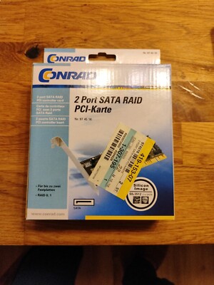 2 Port SATA RAID PCI Karte