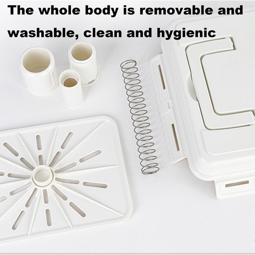 4/5L Square Kimchi Food Container Airtight Kimchi Box Fermentation Container - Picture 8 of 12