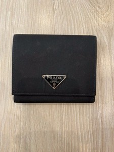prada canvas wallet