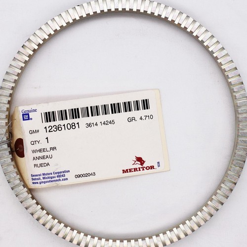 GM Rear Wheel Speed Sensor Reluctor Part Number 12361081 eBay