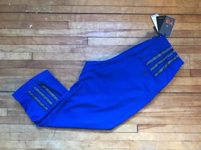 Y-3 Yohji Yamamoto Adidas Blu Nero Rete Righe Pantaloni Tuta S | eBay