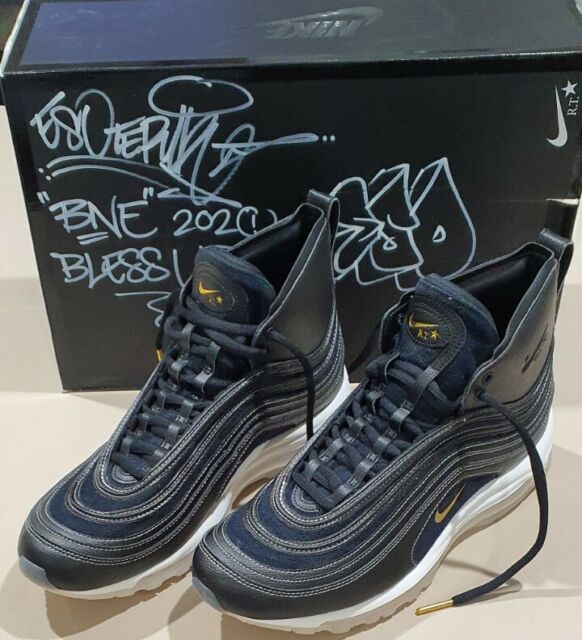 *SIGNED* NIKE AIR MAX 97 MID/RT BLCK- BLISS N ESSO US 11- NEW! *SIGNED* NIKE AIR MAX 97 MID/RT BLCK- BLISS N ESSO US 11- NEW!