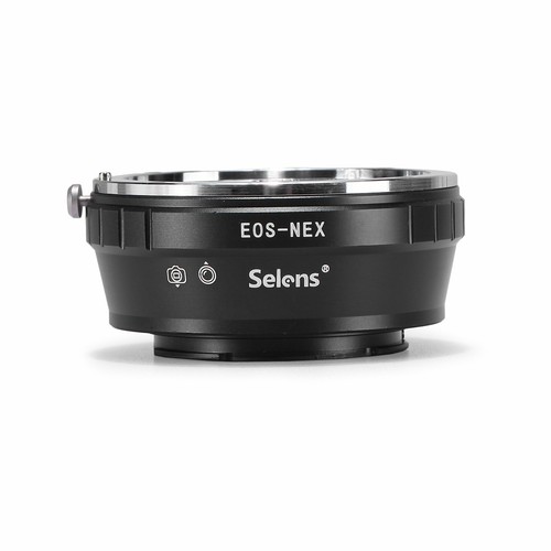 Anello adattatore attacco EOS-NEX per obiettivo Canon EOS a Sony NEX E A5100 A6000 7R 5T C3 - Foto 4 di 7