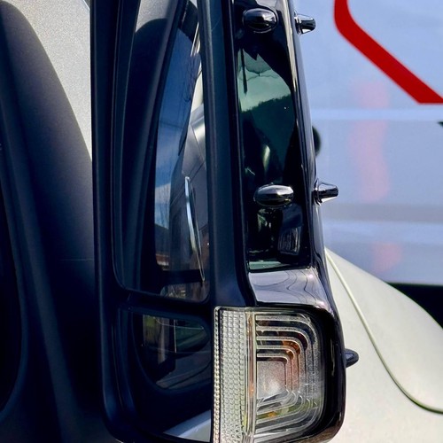 Für Mercedes Sprinter Dodge 907 Außenspiegelabdeckungen mit Blinker - Schwarz glänzend - Bild 16 von 19