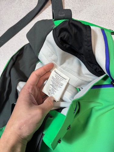 Peak Perfomance Gore Tex Herren Skihose an Hosenträgern Heli SSH grün Größe S - Bild 13 von 17