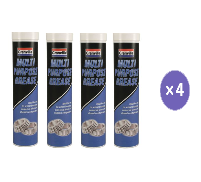 x3 Granville Multi Purpose Cartridge Grease - 400g Cartridge Tube (122GR) - Image 15