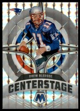 2022 Panini Mosaic Silver Prizm Centerstage Drew Bledsoe New England Patriots