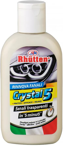 Crystal 5, Rinnova Fanali Auto in 5 Minuti, Crema Lucidante Fari Gialli E Opachi - Foto 8 di 12