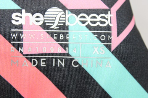 She Beest Women's Cycling Shorts Pull On Compression Biking Padded Seat Size XS - Picture 9 of 10