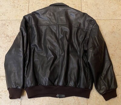 短丈 GOLDEN BEAR A-2 LEATER FLIGHT JACKET 短丈 GOLDEN BEAR A-2 LEATER FLIGHT JACKET 80s 革ジャン a-2 ma-1