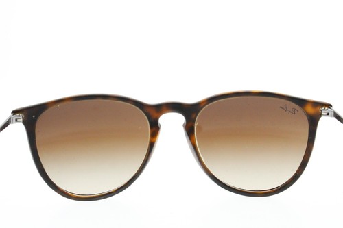 Ray-Ban Rb4171 865/13 Erika SCRATCHED Tortoise Brown Gradient Classic Round Case - Bild 11 von 11