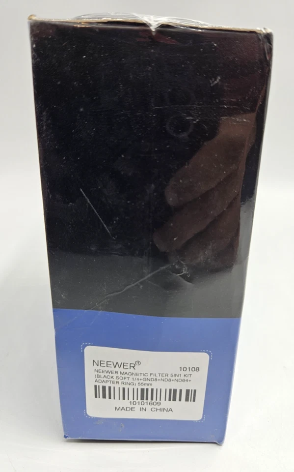 NEEWER Magnetic Lens Filter Kit 55mm 5in1 Black Soft GND8 ND8 ND64 Adapter Ring - Image 2 of 4