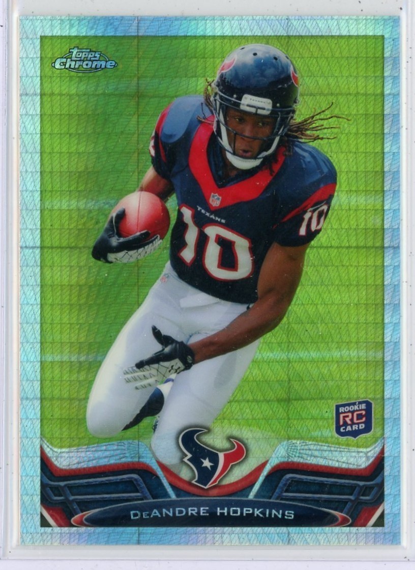 2013 Topps Chrome DeAndre Hopkins Rookie Prism Refractor /260 Texans RC #154 NFL