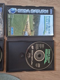 World Cup Golf/Pebble Beach Golf Links- Sega Saturn PAL Complete