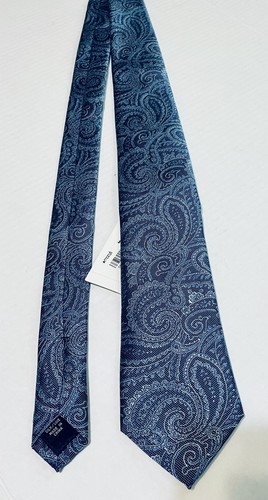 Michael Kors Men's Blue Silk Classic Paisley Tie 58 x 3” New - Picture 3 of 9