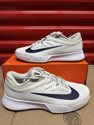 NikeCourt Air Zoom Vapor Pro 3 HC Light Bone Binary Blue - FZ2161-100 men 8.5