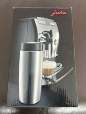 NEW IN BOX JURA STAINLESS STEEL INSULATED MILK CONTAINER 0.6L