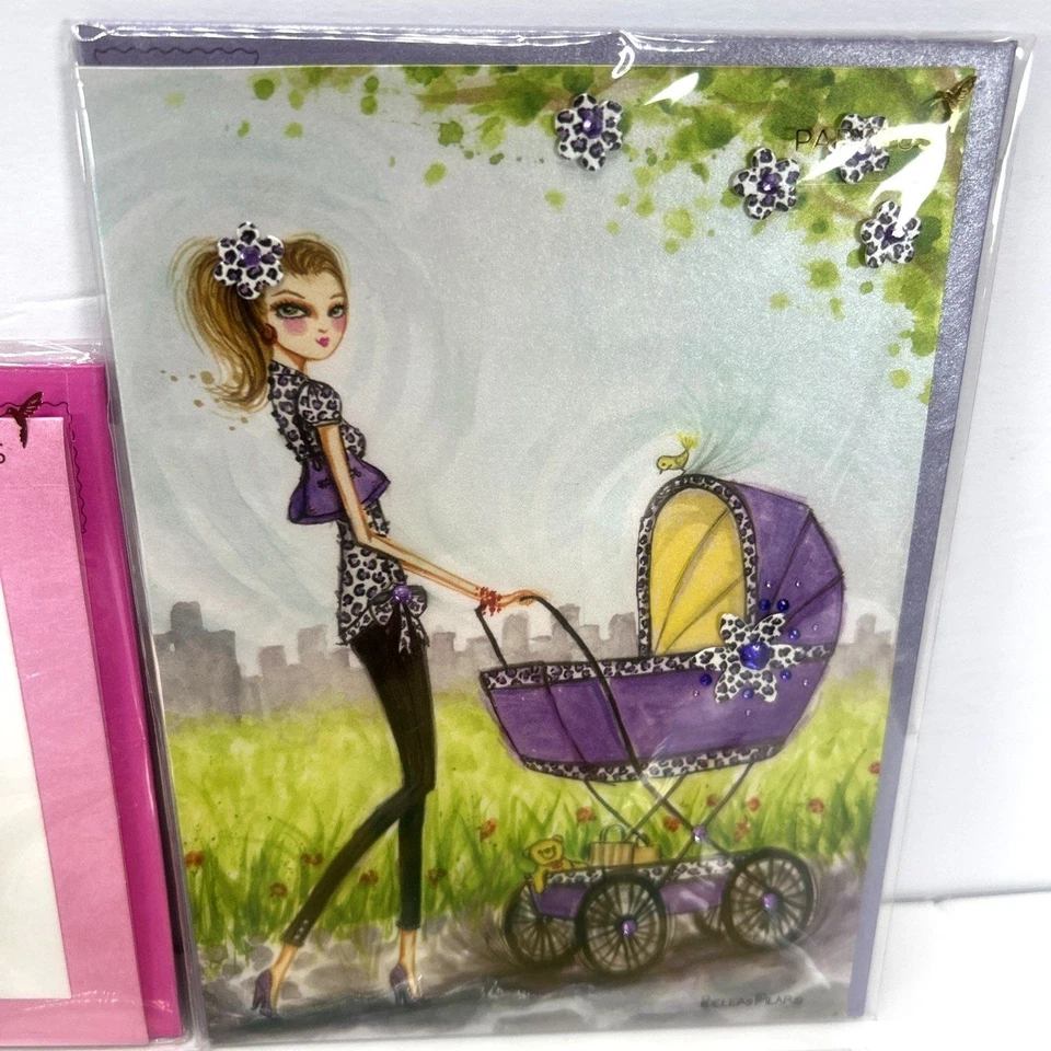 Lot of 10 Papyrus Mother's Day Cards, for Mom, Mommy to be, New Mom, Wife is Hot - Image 4 of 4