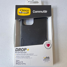 OtterBox Commuter Series Antimicrobial Case iPhone 12/12 Pro Black