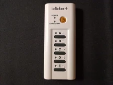 Used iClicker Plus with Batteries - Good Condition