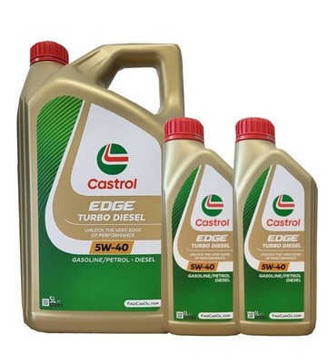 Castrol Edge Turbo Diesel 5W-40 Motoröl 7  Liter MB 229.51 GM Dexos2 RN 700/710