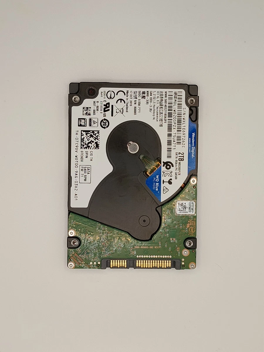 Western Digital Internal Hard Disk Drives 128 MB Cache 2TB Storage