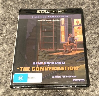 The Conversation (4K Ultra HD Blu-Ray) Gene Hackman Francis Ford Coppola