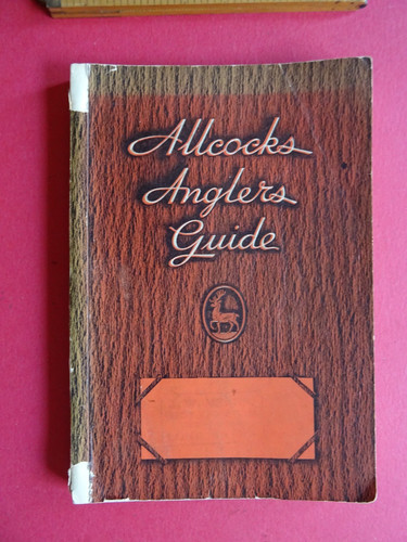 A VINTAGE ALLCOCKS ADVERTISING FISHING CATALOGUE FOR 1938-39