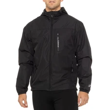 New Balance Men's Hooded Dobby Jacket