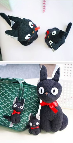 JIJI CAT 11.5cm KIKI'S DELIVERY SERVICE Plush Doll Figure Toy - Picture 4 of 5