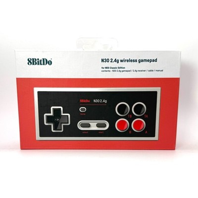 8BitDo N30 2.4G Wireless Controller for NES Classic Edition   Complete in Box
