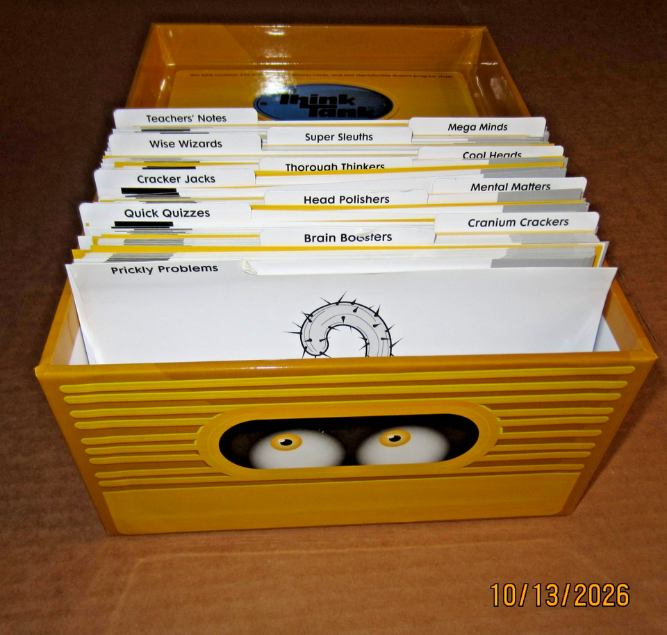 Think Tank Yellow Level Grade 1 Thinking Mathematically Problem Solving ...