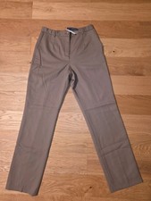 NWT Pendleton Dress Pants Womens 4 Light Brown Fully Lined Relaxed Straight Wool
