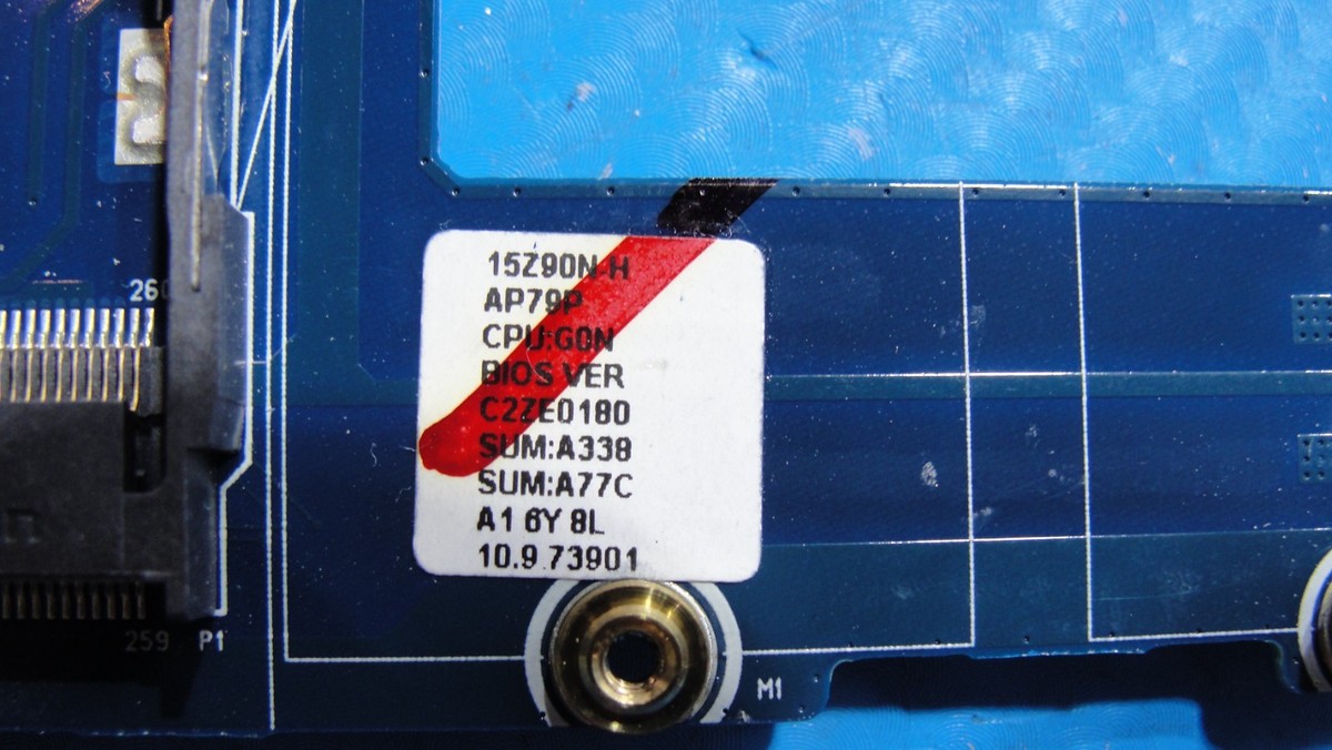 LG Gram 15.6 15Z90N-R.AAS7U1 Intel i7-1065G7 1.3GHz Motherboard