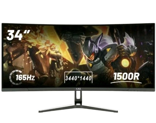 34" Ultrawide Curved 165Hz FPS 1ms Gaming Computer PC Monitor 4K - 3440x1440p - Picture 2 of 8