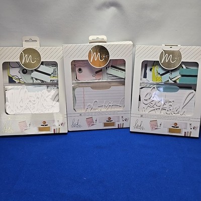 Lot 3 Heidi Swapp MINC, 2 Enjoy Life & 1 Gratitude Kit w/supplies