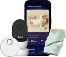 Owlet - Dream Duo Gen 2 - Smart Baby Monitor Bundle with Sock Cam - Mint