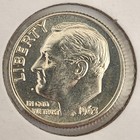 1963-D Roosevelt Silver Dime Coin AU+ — photo 1
