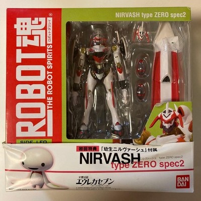 Bandai Robot Spirits Nirvash Type ZERO spec2 with Bonus Tamagochi Figure New