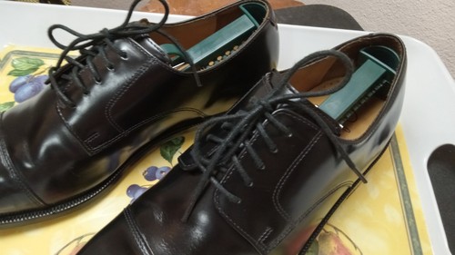 Cole Haan Air Black Leather Cap Toe Oxfords Lace Up Dress Shoes Men 9M NikeAIr - Picture 14 of 15