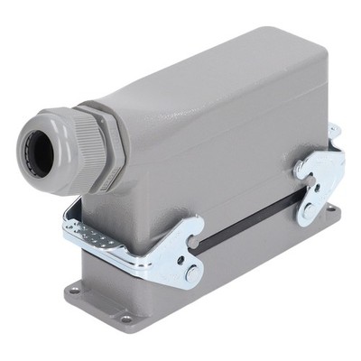 Heavy Load Connector Rectangular Industrial Waterproof 16A 500V HDCHE0241PG2 SET
