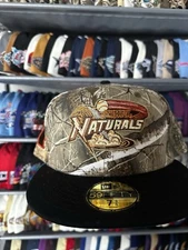 MILB MyFitteds Northwest Arkansas Naturals Real Tree Camo New Era Hat 7 3/4 Cap