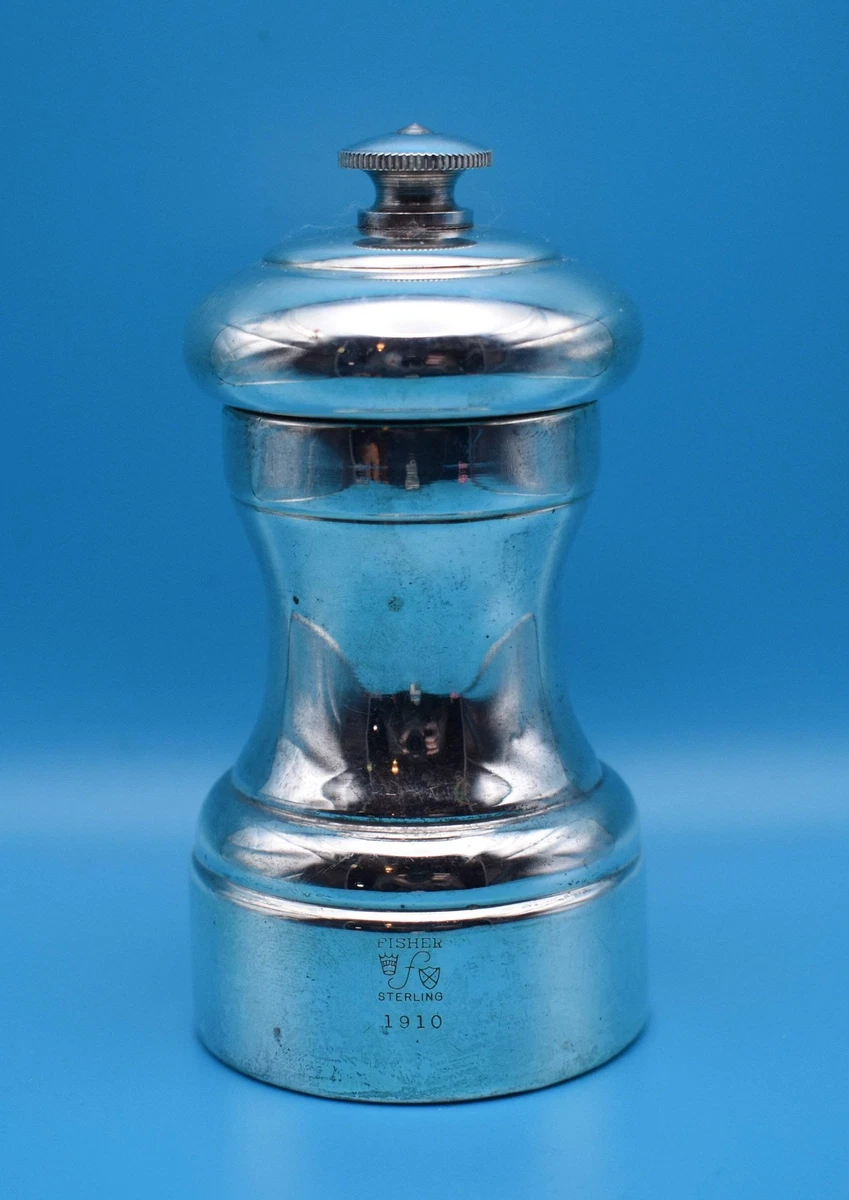 Fisher Sterling Silver In Antique Us Sterling Silver Salt & Pepper