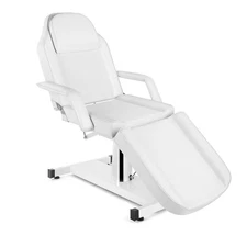 BETHANY Hydraulic Facial Chair Massage Table Tattoo Chair w/ Pump, White