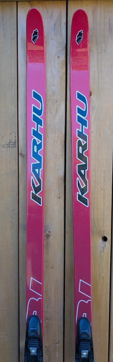 READY TO USE KARHU Cross Country 175cm Snow Skis With Bindings