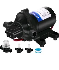 Eco-Worthy 12V 4GPM 45 PSI RV Marine Water Pump Diaphragm Pressure Pump