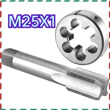 1PCS NEW M25 X 1 Tap and Die Set Right Hand, M25X1 Machine Tap and Round Die